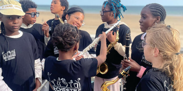 Musique au bord de la mer…