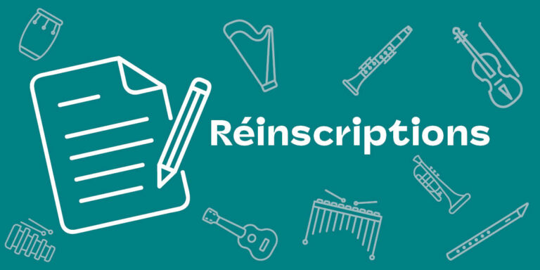 Réinscriptions des élèves du CRR