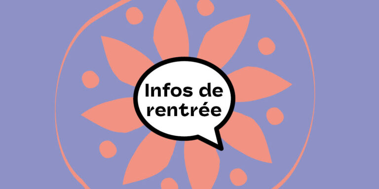 Informations de rentrée et tarifs